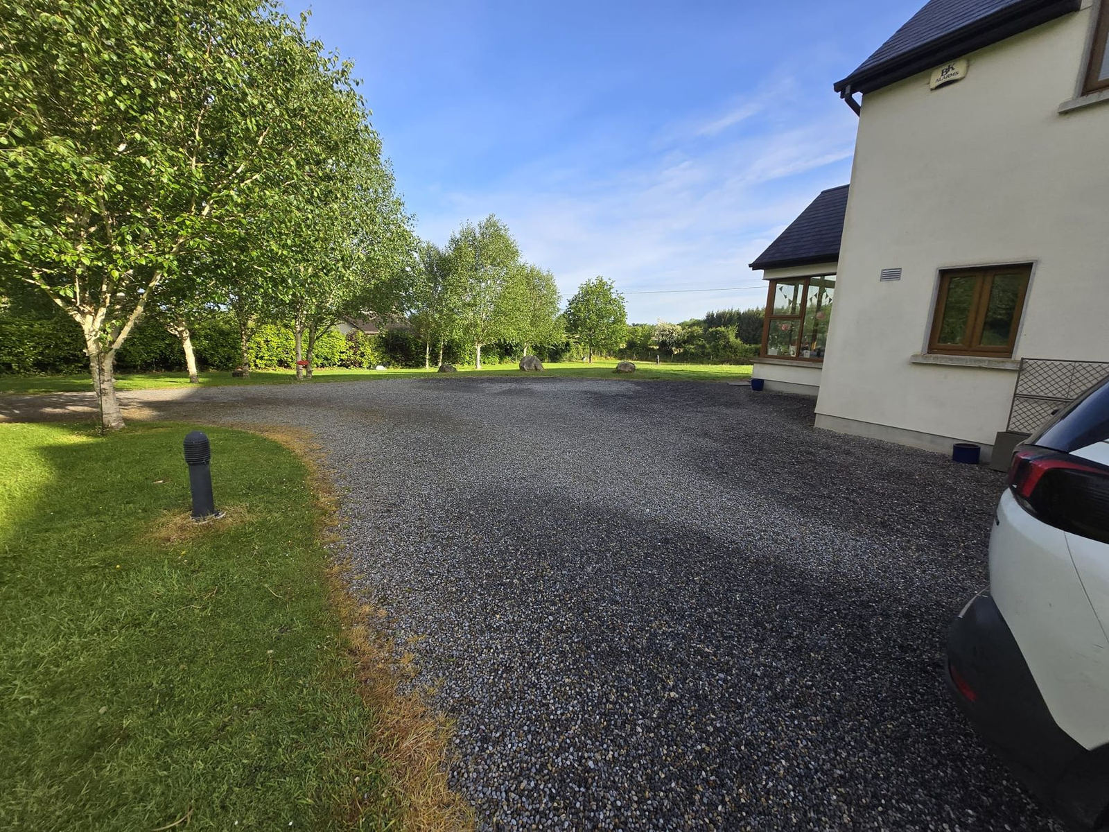 Finished residential surfacing